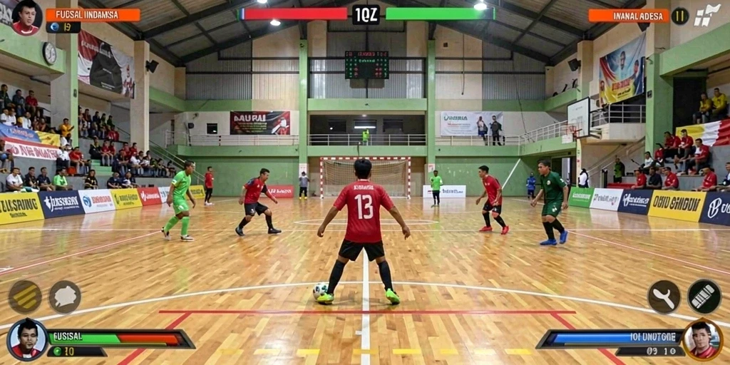 Tampilan antarmuka yang modern dan menarik.