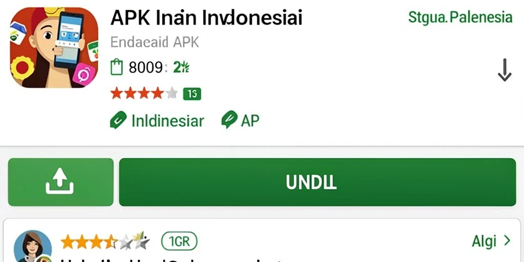 Tampilan menu utama yang menarik dan mudah dinavigasi.