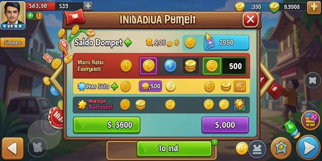 Tampilan antarmuka yang modern dan menarik.