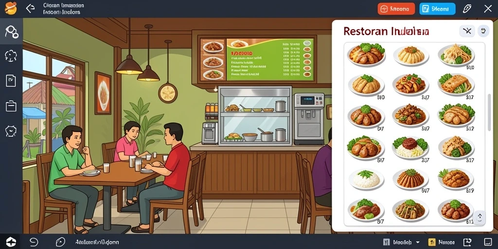 Tampilan grafis yang menakjubkan dan menawan.