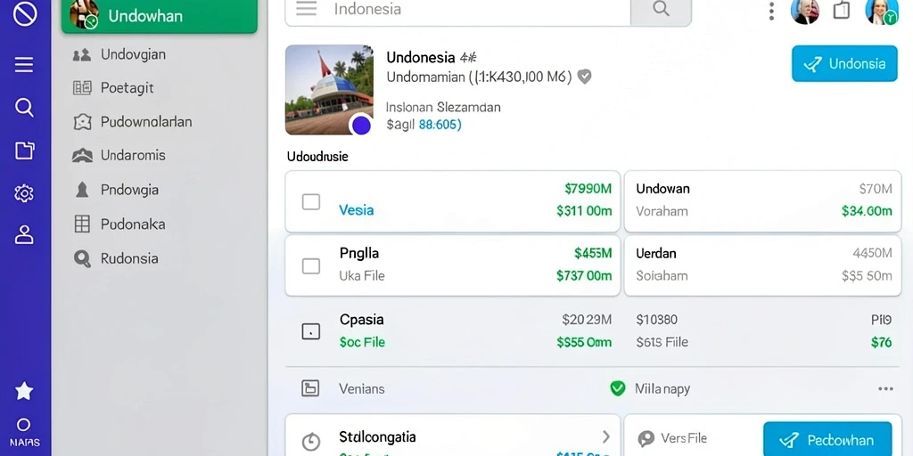 Tampilan antarmuka pengguna yang intuitif.
