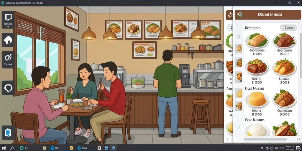 Tampilan antarmuka yang menarik dan user-friendly.