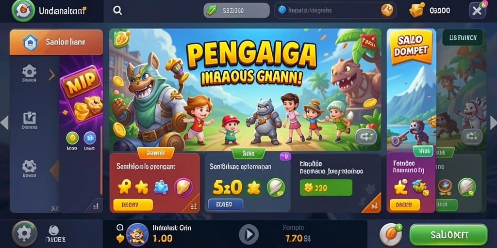 Tampilan antarmuka yang intuitif dan ramah pengguna.