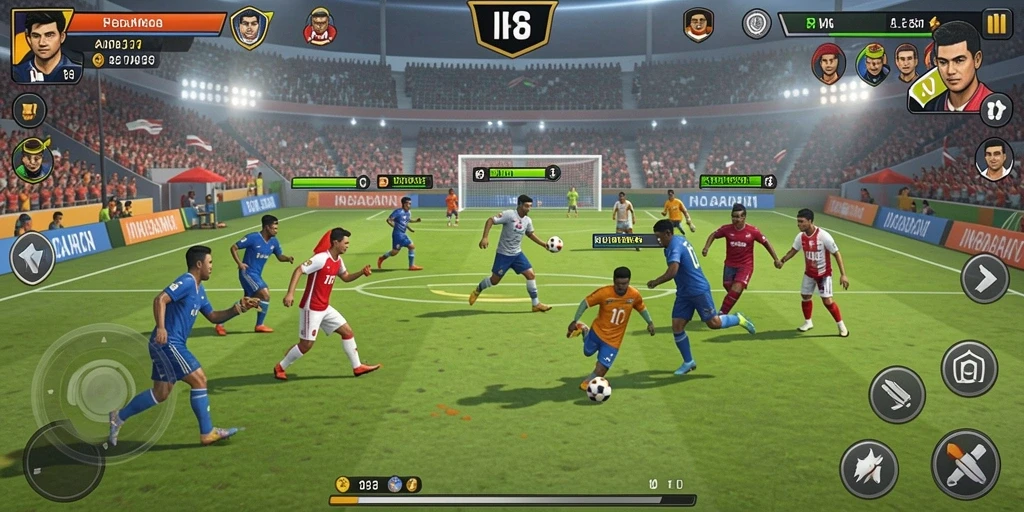 Tampilan awal game MPOID yang menarik.