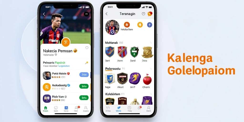 Screenshot 1 menunjukkan antarmuka game yang menarik.